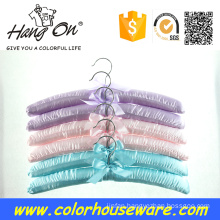 colorful satin hanger for clothes
